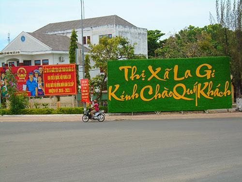 Thị xã La Gi kéo dài giãn cách xã hội - Ảnh: Báo Bình Thuận