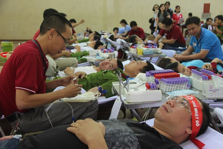 “Chủ nhật đỏ” tại Đồng Nai thu được 360 đơn vị máu