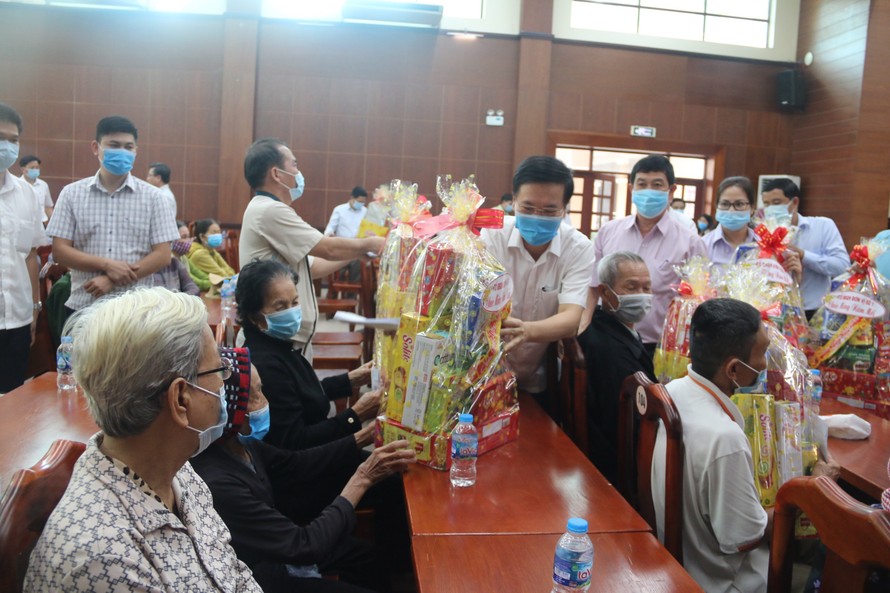 Trưởng Ban Tuyên giáo Trung ương Võ Văn Thưởng thăm và chúc Tết tại Đồng Nai
