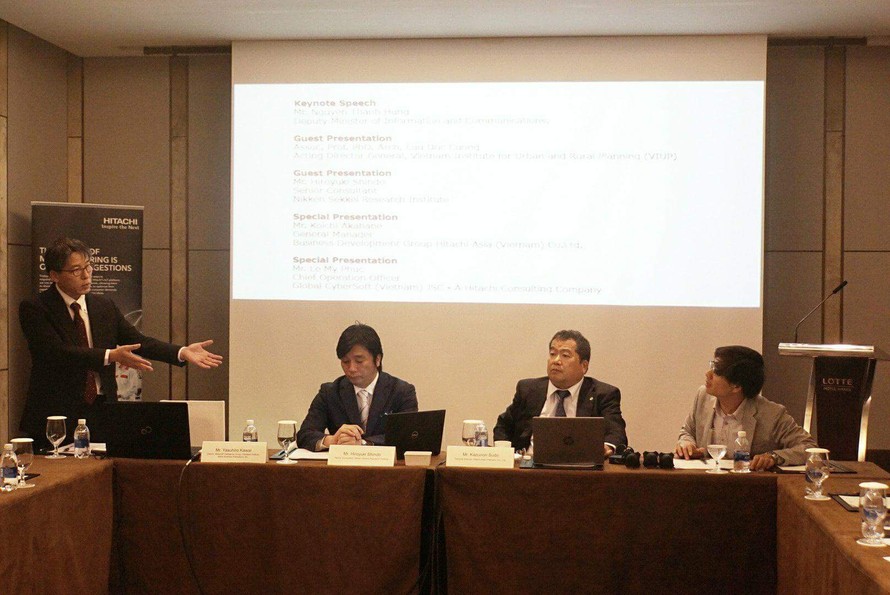Các chuyên gia Nhật giới thiệu về xã hội 5.0.