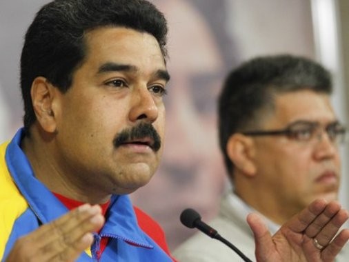 Tổng thống Venezuela Nicolas Maduro: "Chúng tôi không chấp nhận những đe dọa từ bất kỳ ai trên thế giới". (Ảnh: BBC)