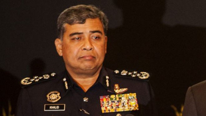 Tổng thanh tra cảnh sát Malaysia Tan Sir Khalid Abu Bakar