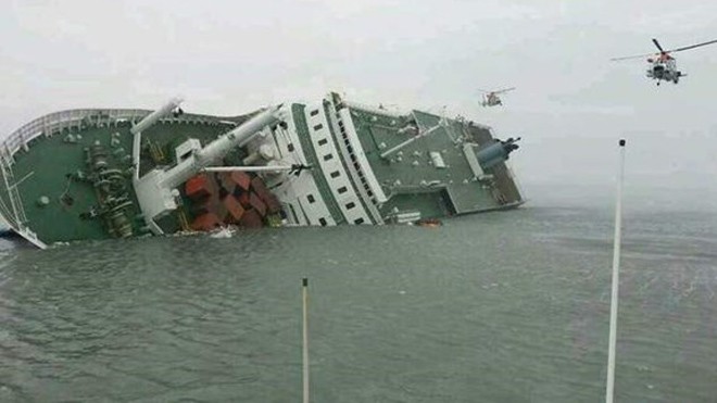 9 người thiệt mạng trong vụ chìm tàu Hàn Quốc