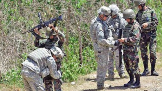 Quân đội Mỹ và Philippines trong cuộc tập trận chung Balikatan năm 2013