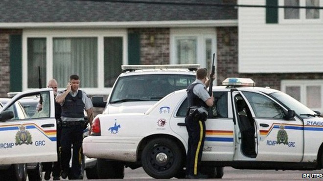 Xả súng kinh hoàng tại Canada, 3 cảnh sát thiệt mạng