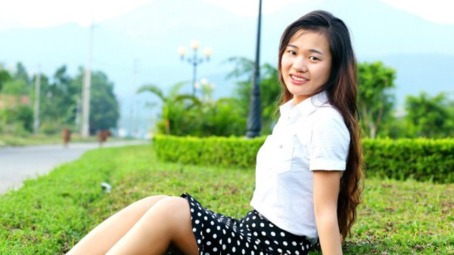 Cô gái Tam Đảo dự thi Người đẹp Tây Thiên