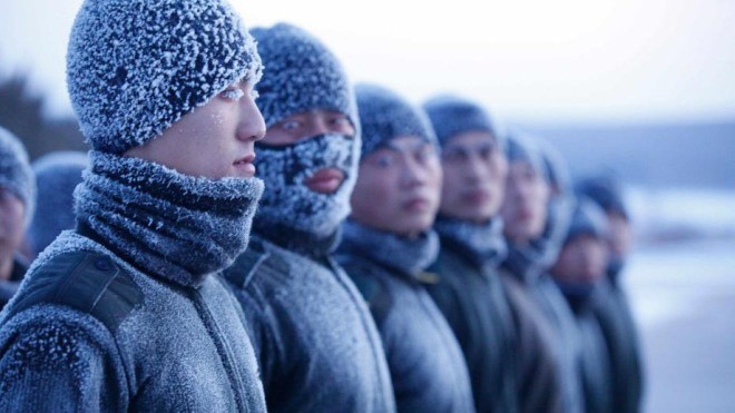 Trung Quốc luyện binh trong cái lạnh âm 30 độ C