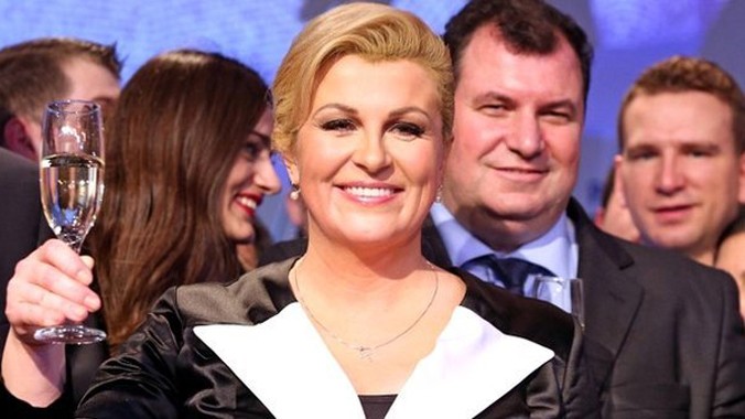 Bà Kolinda Grabar-Kitarovic. Ảnh: BBC.