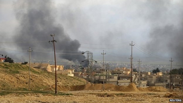 Liên quân tiến hành các cuộc không kích tại Iraq. Ảnh: BBC