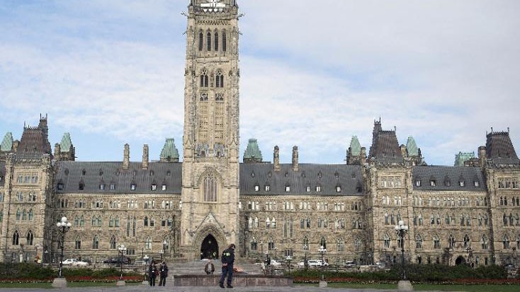 Quốc hội Canada tại thủ đô Ottawa