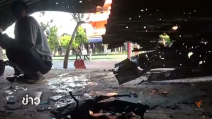  4 vụ nổ bom liên tiếp xảy ra ở tỉnh Pattani, miền Nam Thái Lan