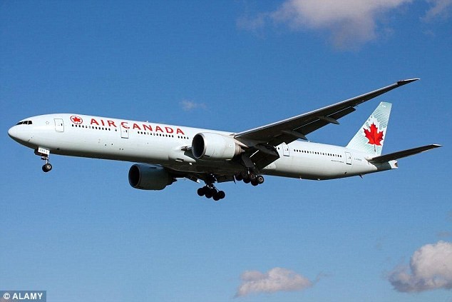 Một máy bay của Air Canada.