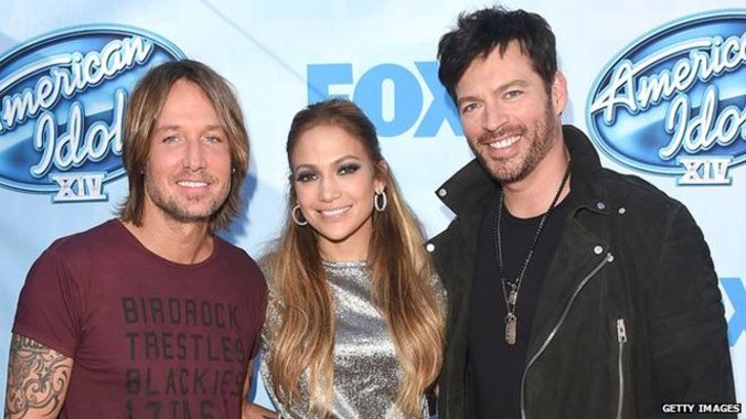 Bộ ba quyền lực của American Idol mùa cuối: Judges Keith Urban, Jennifer Lopez và Harry Connick Jr