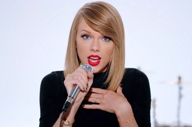Nữ ca sỹ xinh đẹp Taylor Swift.