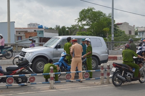 Hiện trường vụ việc. 