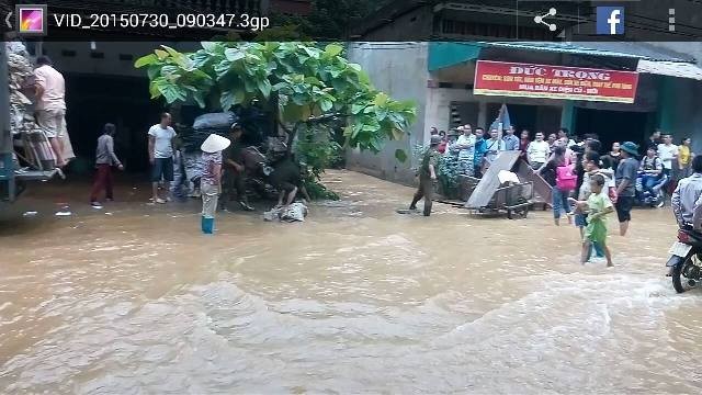 Bài học cảnh giác với mưa lũ không bao giờ cũ với người dân miền núi Lạng Sơn.