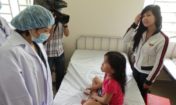 Khoa Nhi vệ tinh bệnh viện quận Bình Tân đã góp phần tích cực cho việc giảm tải tại bệnh viện Nhi Đồng 1.