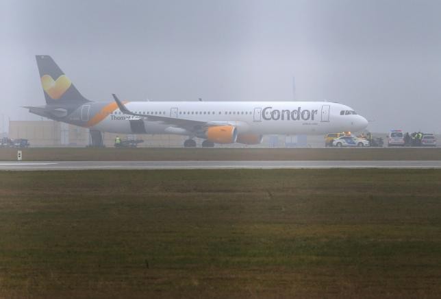 Một máy bay của hãng Condor. Ảnh: Reuters