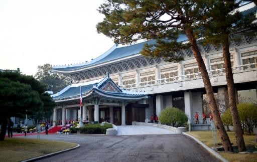 Nhà Xanh - nơi ở và làm việc của Tổng thống Hàn Quốc tại Seoul. Ảnh: AFP