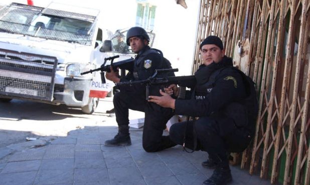 Lực lượng an ninh tại Tunisia. Ảnh:Aawsat