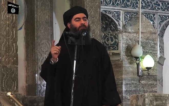 Thủ lĩnh tối cao IS Abu Bakr al-Baghdadi . 