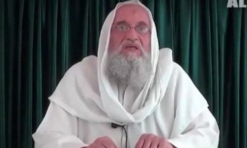 Thủ lĩnh Al Qaeda Ayman al-Zawahri. 