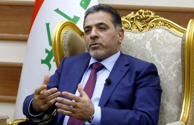 Bộ trưởng Nội vụ Iraq Mohammed Ghabban. 