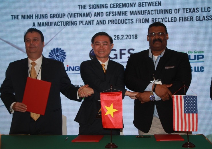 DN Việt mở nhà máy sản xuất vật liệu tái chế 50 triệu USD