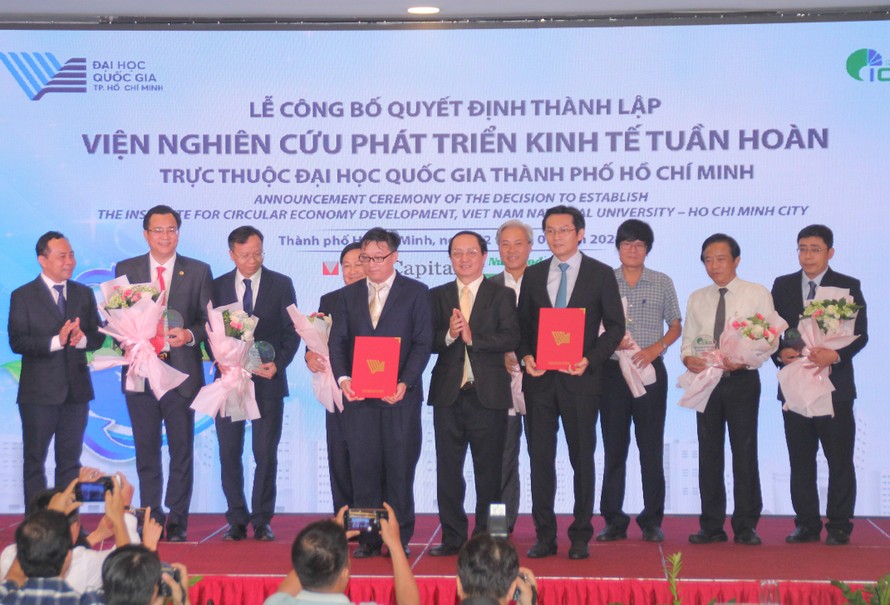 Thành lập Viện nghiên cứu về Kinh tế tuần hoàn đầu tiên tại Việt Nam 