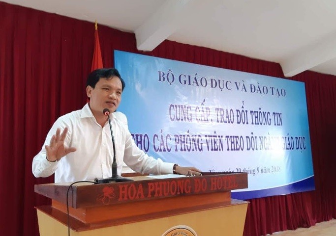 Theo ông Mai Văn Trinh, thi THPT Quốc gia 2019 sẽ đề cao vai trò của các trường đại học