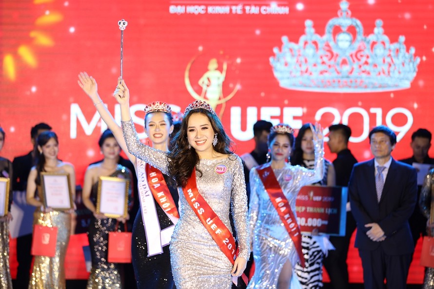 Phan Ngọc Qúy đăng quang hoa khôi Miss UEF 2019