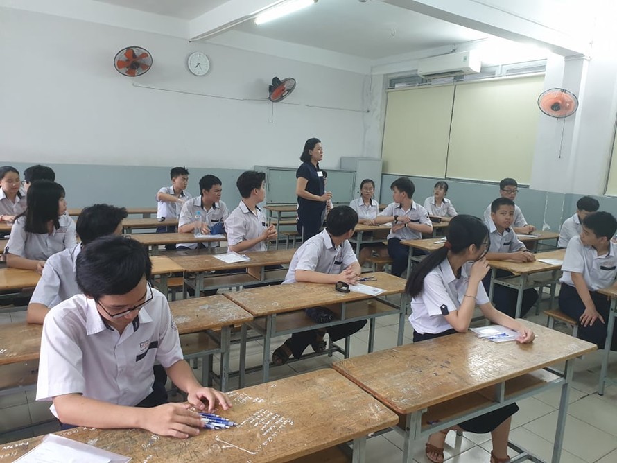 Gần 85% bài thi tuyển sinh vào lớp 10 ở Ninh Thuận dưới điểm trung bình (ảnh mình họa)