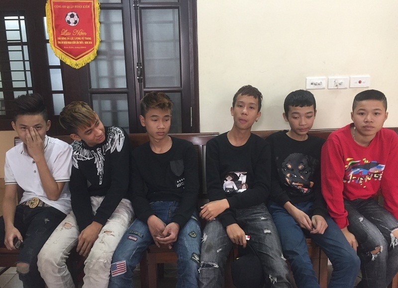 Hà Nội: Bắt 6 thanh niên trong vụ hỗn chiến ở phố đi bộ