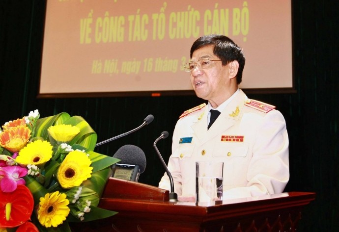 Thăng quân hàm Trung tướng cho Giám đốc Công an Hà Nội