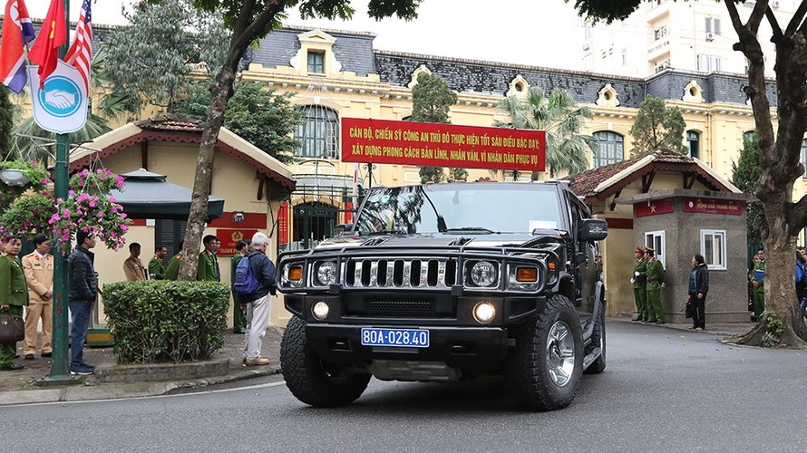 Xe Hummer, bọc thép xuất quân bảo vệ Hội nghị thượng đỉnh Mỹ - Triều
