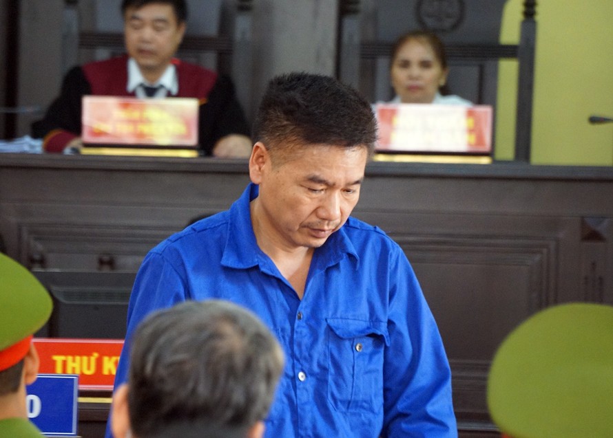 Bị cáo Trần Xuân Yến tại tòa.
