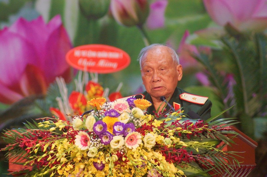 Thiếu tướng Võ Sở. Ảnh: Nguyễn Minh