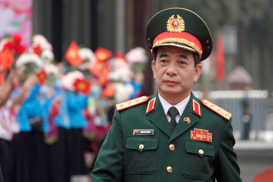 Bộ trưởng Quốc phòng Việt Nam - Thượng tướng Phan Văn Giang. Ảnh: Nguyễn Minh