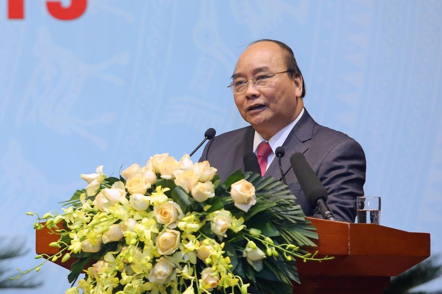 Thủ tướng Nguyễn Xuân Phúc phát biểu tại Hội nghị tổng kết 2018 của PVN 