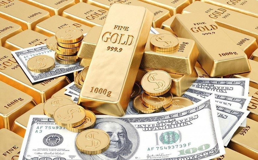 Giá vàng và USD đồng loạt tăng kỷ lục. ảnh minh hoạ 