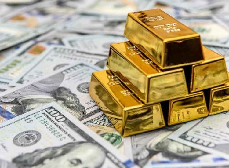 Giá vàng và USD đồng loạt giảm mạnh. ảnh minh họa 