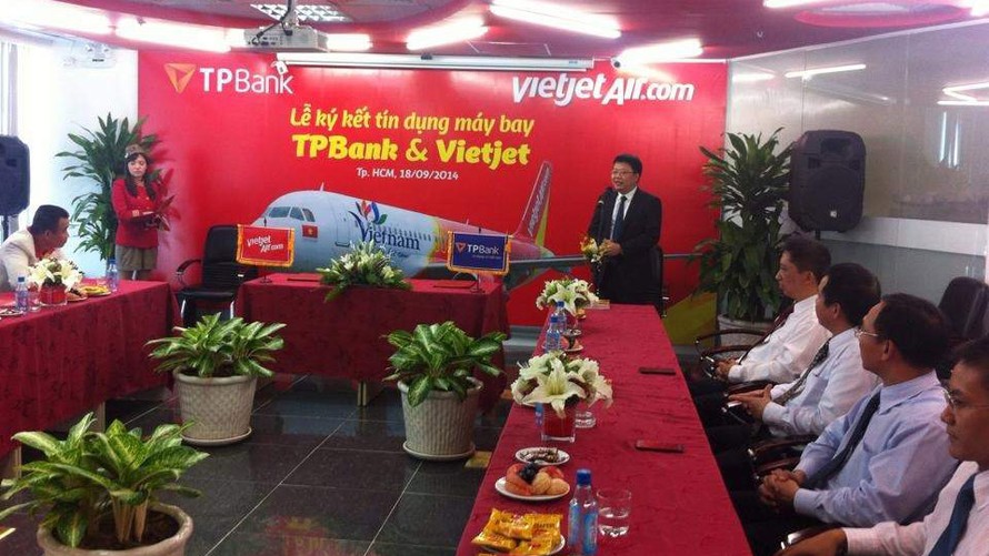 Ông Nguyễn Hưng – Tổng giám đốc TPBank VietJet phát biểu tại buổi lễ 
