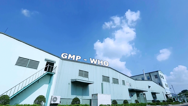 Nam Dược - nhà máy đầu tiên tại Miền Bắc đạt tiêu chuẩn GMP – WHO, tiêu chuẩn cao nhất của ngành dược.
