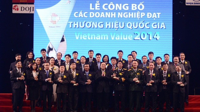 VietinBank lần thứ ba nhận giải Thương hiệu Quốc gia