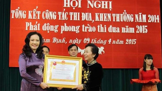 Tập đoàn Nam Cường đón nhận Huân chương Lao động Hạng Ba