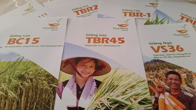 Nhận diện thương hiệu mới của ThaiBinh Seed sẽ được áp dụng từ đầu tháng 5/2015