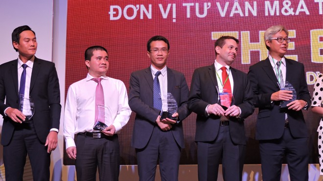 VietinBankSc đạt giải Đơn vị tư vấn M&A tiêu biểu 2014 - 2015