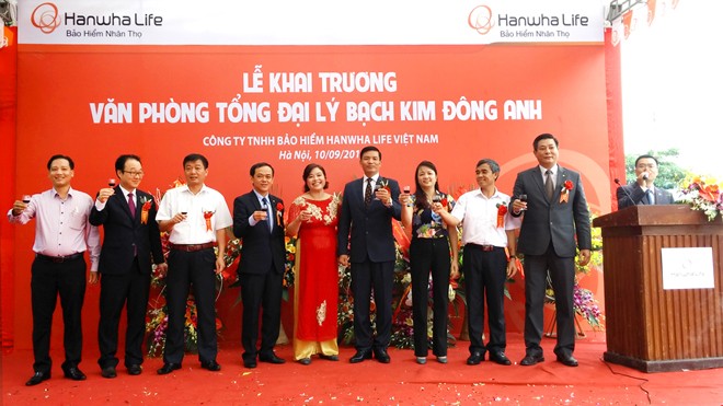 Hanwha Life Việt Nam khai trương văn phòng tại Đông Anh