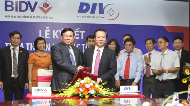 BIDV ký thỏa thuận hợp tác toàn diện với Bảo hiểm tiền gửi Việt Nam