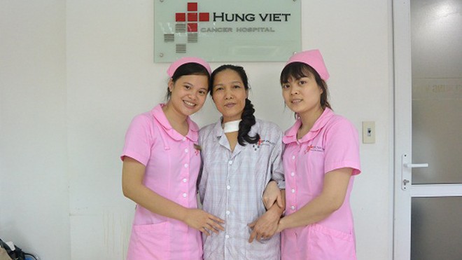 Ở Hưng Việt cô Nguyễn Thị Tuyết không còn thấy lo, thấy đau vì bệnh tật